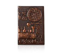 PORRASSO A5 Cuaderno Impermeable Diario de Viaje Retro Bloc Notas Alivio Clásico PU Journal para Hombres Mujer Estudiante Personal Regalo 100 Hojas 21.5x14.5 CM