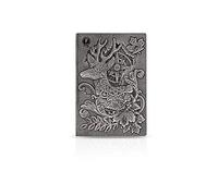PORRASSO A5 Diario de Viaje Impermeable Cuaderno de Cuero Retro Bloc Notas Clásico Alivio Journal 100 Hojas 21.5x14.5cm pour Hombre Mujer Alumno Plata
