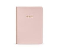 PORRASSO A6 Cuaderno Cuero Diario de Viaje Hermosamente Journal Niña Bloc de Dibujo Mujer Agenda Bloc Notas para Estudiante Escritor 10.7x14.3 CM Rosa