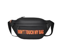 PORRASSO Bolsa de Pecho Hombre Bolso Bandolera Mochila de Pecho Cruzada Impermeable Sling Bag Gran Capacidad Ligera para Senderismo Viajes Uso Diario Negro Naranja