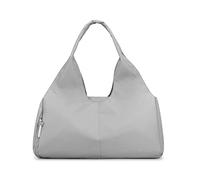 PORRASSO Bolsa de Viaje Bolsas de Deporte de Mujer Bolsa de Gimnasio Grande Bolsa Deportiva con Compartimento Zapatos y Bolsillo Mojado Bolsa Fin de Semana para Deportes Camping Viajes Gris