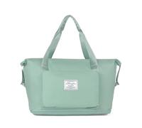 PORRASSO Bolsa de Viaje de Mujer Bolsas de Deporte Grande Expandible Bolsa de Gimnasio Plegable Bolsa Fin de Semana para Viajes Deportes Verde