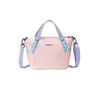 PORRASSO Bolso Bandolera Ligero Mujer Bolso Tote de Nylon Resistente al Agua Bolsos de Hombro Multiusos con Correa Ajustable Mini Bolsos Diario para Viaje Compras Desplazamientos Rosa