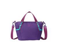 PORRASSO Bolso Bandolera Ligero Mujer Bolso Tote de Nylon Resistente al Agua Bolsos de Hombro Multiusos con Correa Ajustable Mini Bolsos Diario para Viaje Compras Desplazamientos Púrpura