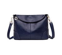 PORRASSO Bolso Bandolera para Mujer Bolso Cruzados de Moda Bolso Impermeable Bolso de Hombro Bolsa de Mensajero para Cita Trabaja Viaje Uso Diario Azul
