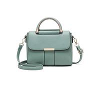 PORRASSO Bolsos de Mujer Moda Bolsa de Hombro Bolso Bandolera PU Cuero Bolsos de Mano Precioso Bolso Señoras para Cita Compras Uso Diario Verde
