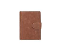 PORRASSO Cartera de Hombre Billetera Cartera con Protección RFID Cuero Tarjetero Monederos Corto Wallet con 11 Ranuras para Tarjetas Tan