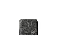 PORRASSO Cartera de Hombre Minimalista Monederos PU Tarjetero para Tarjetas de Crédita Monederos Billetero Corto Wallet Negro