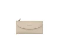 PORRASSO Cartera de Mujer Moda Monedero Tarjetero para Tarjetas Cuero Billetero Larga Wallet con 11 Ranuras para Tarjetas Blanco