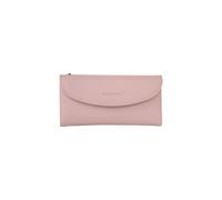 PORRASSO Cartera de Mujer Moda Monedero Tarjetero para Tarjetas Cuero Billetero Larga Wallet con 11 Ranuras para Tarjetas Rosa