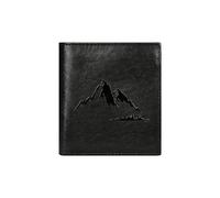 PORRASSO Cartera Hombre Protección RFID Cuero Vintage Billetera Gran Capacidad Wallet con Múltiples Ranuras Tarjetas Bolsa Monedas