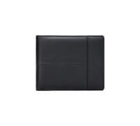 PORRASSO Cartera Hombre Protección RFID Cuero Vintage Billetera Gran Capacidad Wallet con Múltiples Ranuras Tarjetas Bolsa Monedas