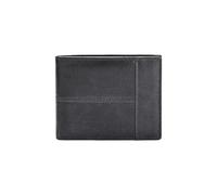 PORRASSO Cartera Hombre Protección RFID Cuero Vintage Billetera Gran Capacidad Wallet con Múltiples Ranuras Tarjetas Bolsa Monedas