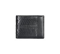 PORRASSO Cartera Hombre Protección RFID Cuero Vintage Billetera Gran Capacidad Wallet con Múltiples Ranuras Tarjetas Bolsa Monedas
