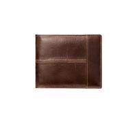 PORRASSO Cartera Hombre Protección RFID Cuero Vintage Billetera Gran Capacidad Wallet con Múltiples Ranuras Tarjetas Bolsa Monedas