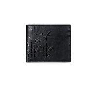 PORRASSO Cartera Hombre Protección RFID Cuero Vintage Billetera Gran Capacidad Wallet con Múltiples Ranuras Tarjetas Bolsa Monedas