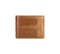 PORRASSO Cartera Hombre Protección RFID Cuero Vintage Billetera Gran Capacidad Wallet con Múltiples Ranuras Tarjetas Bolsa Monedas