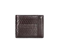 PORRASSO Cartera Hombre Protección RFID Cuero Vintage Billetera Gran Capacidad Wallet con Múltiples Ranuras Tarjetas Bolsa Monedas