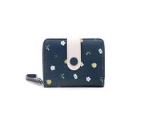 PORRASSO Cartera Mujer Linda Monedero Pequeño Billetero Wallet con 5 Ranuras para Tarjetas Cartera Azul