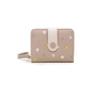 PORRASSO Cartera Mujer Linda Monedero Pequeño Billetero Wallet con 5 Ranuras para Tarjetas Cartera Rosa