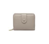 PORRASSO Cartera Mujer Monedero Pequeño Billetero Wallet con 6 Ranuras para Tarjetas Cartera Gris