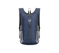 PORRASSO Casual Mochila 19L Mochila Plegable Ligera Mochila Backpack para Hombre Mujer Acampar Viajes Uso Diario Azul