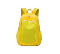 PORRASSO Casual Mochila Bolso Escolar 15 L Impermeable Ligera Daypack Grande Nylon Mochila para Hombre Mujer Colegio Senderismo Viajes Uso Diario Amarillo A