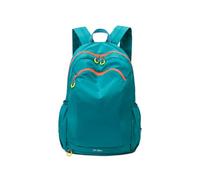 PORRASSO Casual Mochila Bolso Escolar 15 L Impermeable Ligera Daypack Grande Nylon Mochila para Hombre Mujer Colegio Senderismo Viajes Uso Diario Verde A