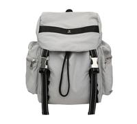 PORRASSO Casual Mochila Mujer Hombres Mochila de Senderismo Bolso Escolar Adolescente Ligera Impermeable Backpack para Viajes Uso Diario Gris