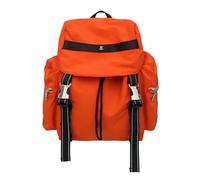 PORRASSO Casual Mochila Mujer Hombres Mochila de Senderismo Bolso Escolar Adolescente Ligera Impermeable Backpack para Viajes Uso Diario Rojo Anaranjado