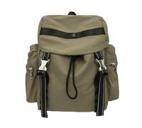 PORRASSO Casual Mochila Mujer Hombres Mochila de Senderismo Bolso Escolar Adolescente Ligera Impermeable Backpack para Viajes Uso Diario Verde Militar