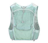 PORRASSO Chaleco Running 5L Ligero Chaleco de Hidratación Reflectante Mochila de Hidratación Respirable Ajustable para Hombres Mujeres Trail Running Maratón Verde