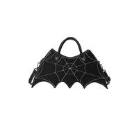 PORRASSO Gótica Bolso Bandolera de Mujer Bolso de Hombro Ala de Murciélago Bolso de Mano Bolso Cruzados para Halloween Viaje Uso Diario Negro