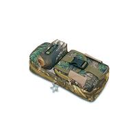 PORRASSO Grande Estuches de Lápices Pencil Case Impermeable Portable Organizador Cartuchera Creativo Camuflaje Múltiples Bolsillos Estudiante Niños Chico Escuela - Selva Camuflaje