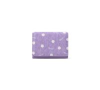 PORRASSO Lindo Cartera Mujer Monedero Pequeño Billetero Wallet con 7 Ranuras para Tarjetas Cartera Morado