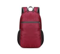 PORRASSO Mochila Casual Mochila Impermeable Ligera Plegable 19L Backpack para Hombre Mujer Viajar Uso Diario Púrpura