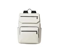 PORRASSO Mochila Casual Mochila para Portátil Impermeable Bolso Práctico Escolar Hombres Backpack para Trabajo Viajes Uso Diario Blanquecino