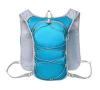 PORRASSO Mochila de Hidratación Ligera Daypack Reflectante para Correr Ciclismo Impermeable Mochila de Deporte al Aire Libre Azul Lago