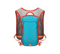 PORRASSO Mochila de Hidratación Ligera Mochila de Deportiva Outdoor Transpirable Backpack Senderismo Camping Ciclismo Azul