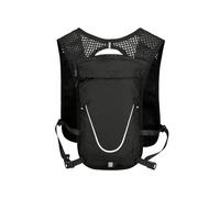 PORRASSO Mochila de Hidratación Ligera Mochila de Deportiva Outdoor Transpirable Backpack Senderismo Camping Ciclismo Negro