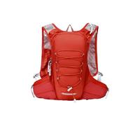 PORRASSO Mochila de Hidratación Ligera Mochila de Running Outdoor Backpack para Deportes Viajes Rojo