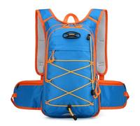 PORRASSO Mochila de Senderismo 18L Mochila Impermeable Hiking Backpack Ligera para Hombre Mujer Hacer Ciclismo Escalada Deportes Aire Libre Azul Real