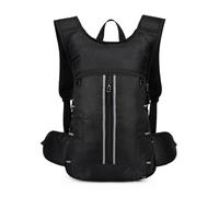PORRASSO Mochila de Senderismo 20L Ligera Hiking Backpack Mochila de Hidratación para Hombre Mujer Acampar Hacer Ciclismo Escalada Deportes Aire Libre Negro
