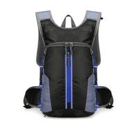 PORRASSO Mochila de Senderismo 20L Ligera Hiking Backpack Mochila de Hidratación para Hombre Mujer Acampar Hacer Ciclismo Escalada Deportes Aire Libre Azul
