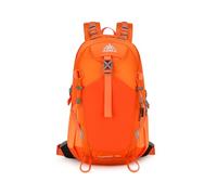 PORRASSO Mochila de Senderismo 25/30 L Mochila Daypack Nylon Impermeable Duradero Backpack para Hombre Mujer Camping Escalada Deportes Viajar Aire Libre Naranja A