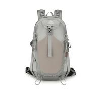 PORRASSO Mochila de Senderismo 25/30 L Mochila Daypack Nylon Impermeable Duradero Backpack para Hombre Mujer Camping Escalada Deportes Viajar Aire Libre Gris B