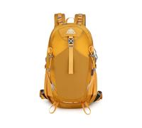 PORRASSO Mochila de Senderismo 25/30 L Mochila Daypack Nylon Impermeable Duradero Backpack para Hombre Mujer Camping Escalada Deportes Viajar Aire Libre Amarillo A