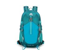 PORRASSO Mochila de Senderismo 25/30 L Mochila Daypack Nylon Impermeable Duradero Backpack para Hombre Mujer Camping Escalada Deportes Viajar Aire Libre Azul A