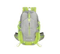 PORRASSO Mochila de Senderismo 30L Mochila Impermeable Gran Daypack Respirable Hiking Nylon Camping Backpack para Hombre Mujer Deportes Viajar Aire Libre Gris Verde