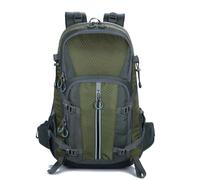 PORRASSO Mochila de Senderismo Impermeable 45L Mochila Duradera Backpack para Hombre Mujer Camping Escalada Deportes Viajar Aire LibreDurable backpack Verde Militar